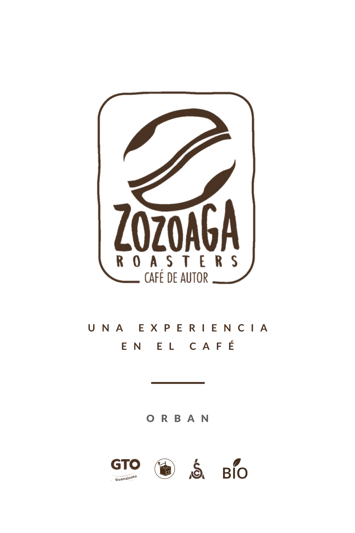 O R B A N - ZOZOAGA ROASTERS, CAFE DE AUTOR